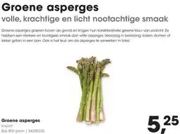 HANOS Groene asperges aanbieding