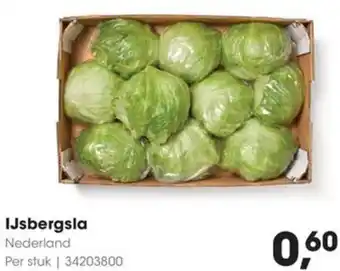 HANOS IJsbergsla aanbieding
