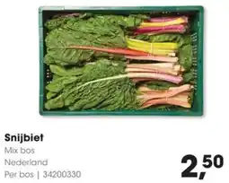 HANOS Snijbiet aanbieding