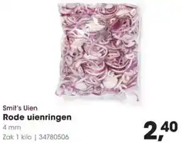 HANOS Smit's Uien Rode uienringen aanbieding