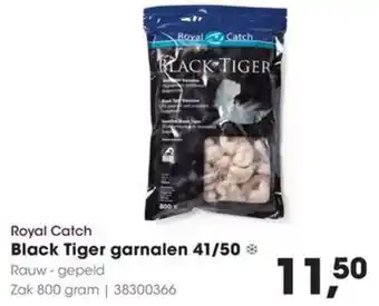 HANOS Royal Catch Black Tiger garnalen 41/50 aanbieding