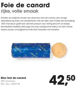 HANOS Bloc foie de canard aanbieding