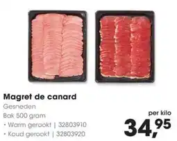 HANOS Magret de canard aanbieding