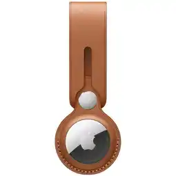 ANWB Apple Leather Loop AirTag-sleutelhanger Bruin aanbieding