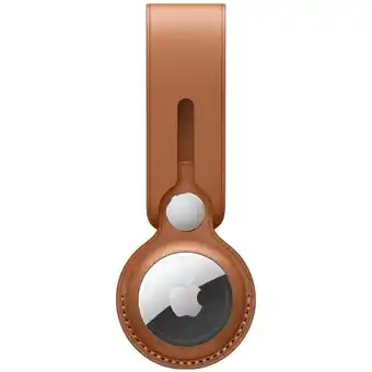 ANWB Apple Leather Loop AirTag-sleutelhanger Bruin aanbieding