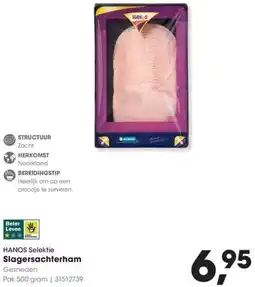 HANOS HANOS Selektie Slagersachterham aanbieding