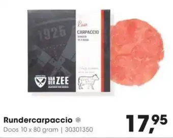 HANOS Rundercarpaccio aanbieding