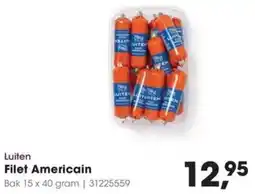 HANOS Luiten Filet Americain aanbieding