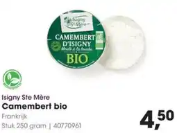 HANOS Isigny Ste Mère Camembert bio aanbieding
