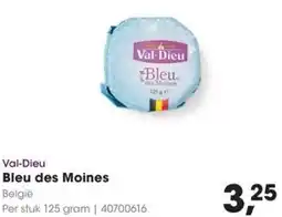 HANOS Val-Dieu Bleu des Moines aanbieding