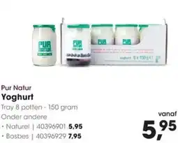 HANOS Pur Natur Yoghurt aanbieding