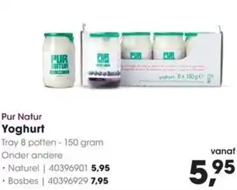 HANOS Pur Natur Yoghurt aanbieding