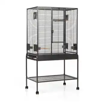 Zooplus Vogelkooi Montana Madeira Single - Uitbreidingsset: L 85 x B 54 x H 155 cm aanbieding