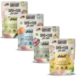 Zooplus 24x300g MAC's Cat Zakjes Mixpaket (4 Sorten) Katten Natvoer aanbieding