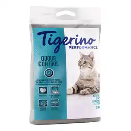 Zooplus 12kg Tigerino Kattenbakvulling - Odour Control met Natron aanbieding