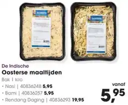 HANOS De Indische Oosterse maaltijden aanbieding