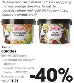 HANOS Johma Salades aanbieding