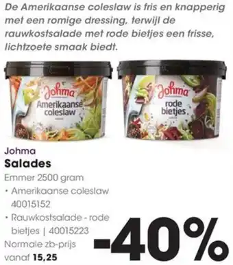 HANOS Johma Salades aanbieding