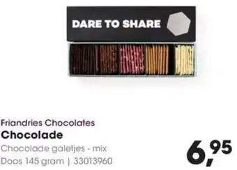 HANOS Friandries Chocolates Chocolade aanbieding