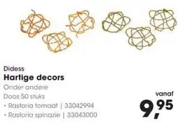 HANOS Didess Hartige decors aanbieding