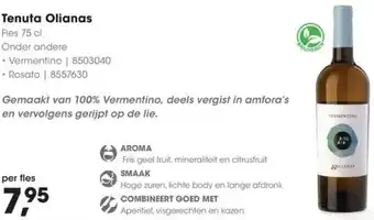HANOS Tenuta Olianas aanbieding