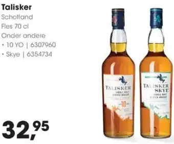 HANOS Talisker aanbieding