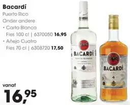 HANOS Bacardí aanbieding