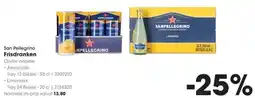 HANOS San Pellegrino Frisdranken aanbieding