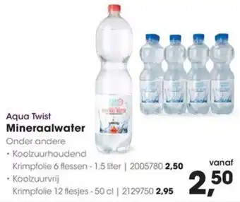 HANOS Aqua Twist Mineraalwater aanbieding