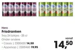 HANOS Hero Frisdranken aanbieding