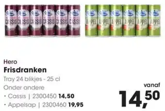 HANOS Hero Frisdranken aanbieding