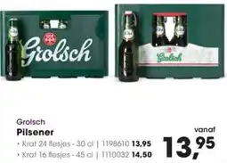 HANOS Grolsch Pilsener aanbieding