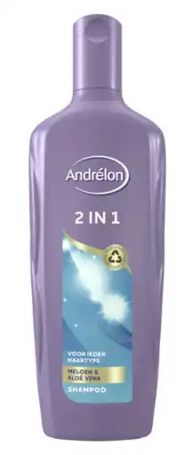 De Online Drogist Andrelon 2-in-1 Shampoo & Conditioner Meloen & Aloë Vera 300ML aanbieding