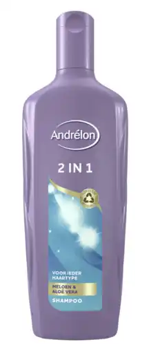 De Online Drogist Andrelon 2-in-1 Shampoo & Conditioner Meloen & Aloë Vera 300ML aanbieding