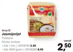 HANOS Aroy-D Jasmijnrijst aanbieding