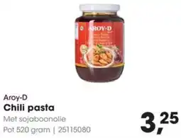 HANOS Aroy-D Chili pasta aanbieding