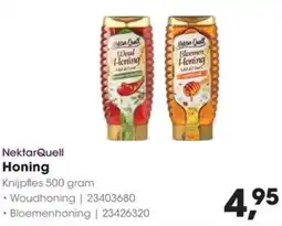 HANOS NektarQuell Honing aanbieding