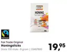 HANOS Fair Trade Original Honingsticks aanbieding