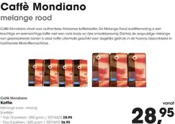 HANOS Caffè Mondiano Koffie aanbieding