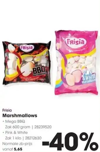 HANOS Frisia Marshmallows aanbieding