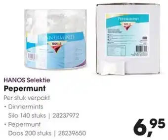 HANOS HANOS Selektie Pepermunt aanbieding