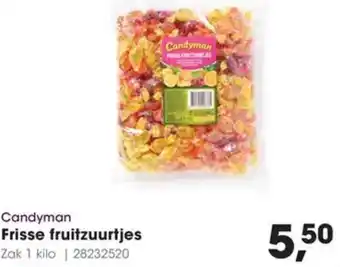 HANOS Candyman Frisse fruitzuurtjes aanbieding
