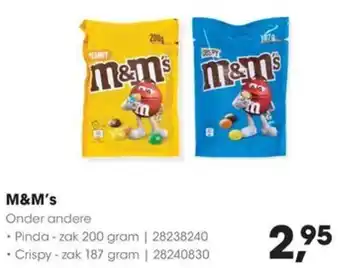 HANOS M&M's aanbieding