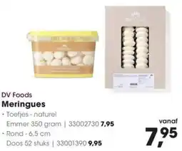 HANOS DV Foods Meringues aanbieding