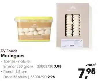 HANOS DV Foods Meringues aanbieding