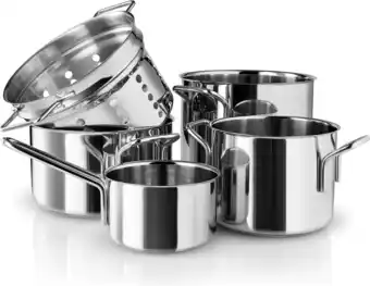 Bol.com Kookpannenset Set van 5 Stuks – Eva Trio aanbieding