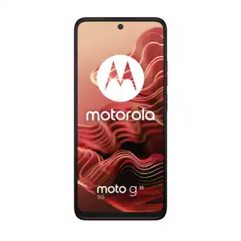 MediaMarkt Motorola Moto G35 5g - 128 Gb Rood aanbieding