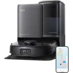 MediaMarkt Eufy E25 Omni Robotstofzuiger Met Dweilfunctie Zwart aanbieding