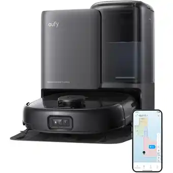 MediaMarkt Eufy E25 Omni Robotstofzuiger Met Dweilfunctie Zwart aanbieding