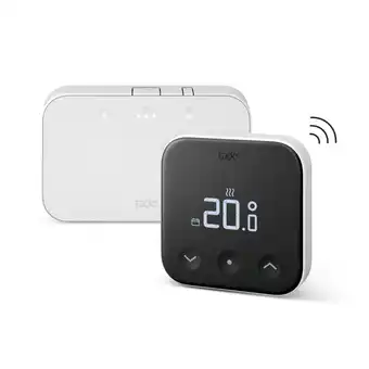 MediaMarkt Tado Starterkit - Draadloze Slimme Thermostaat X Zwart aanbieding